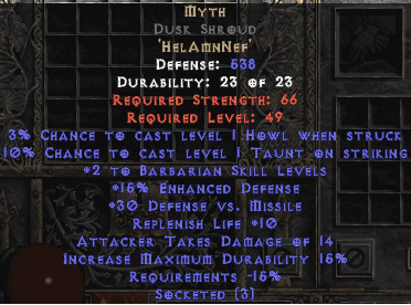 myth dusk shroud