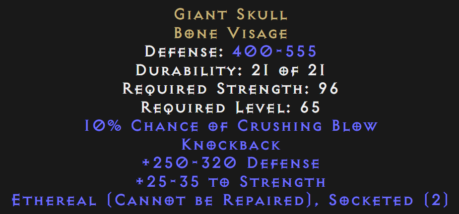 buy d2r eth giant skull 2 socket