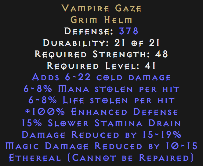 buy d2r eth vampire gaze