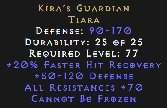 buy d2r kira 70 res