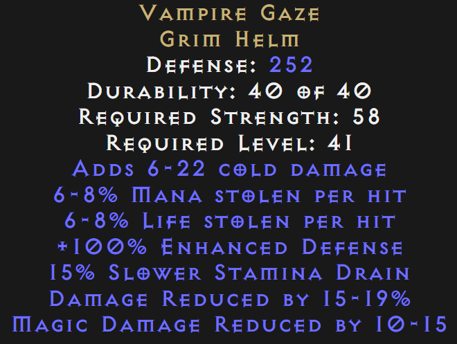 buy d2r vampire gaze