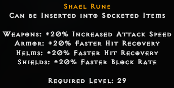 Shael rune