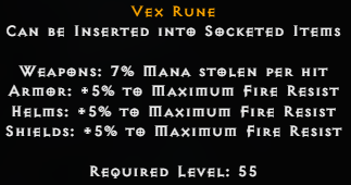 Vex rune