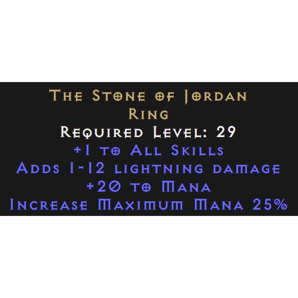 The stone of jordan buy d2r items d2r items for sale